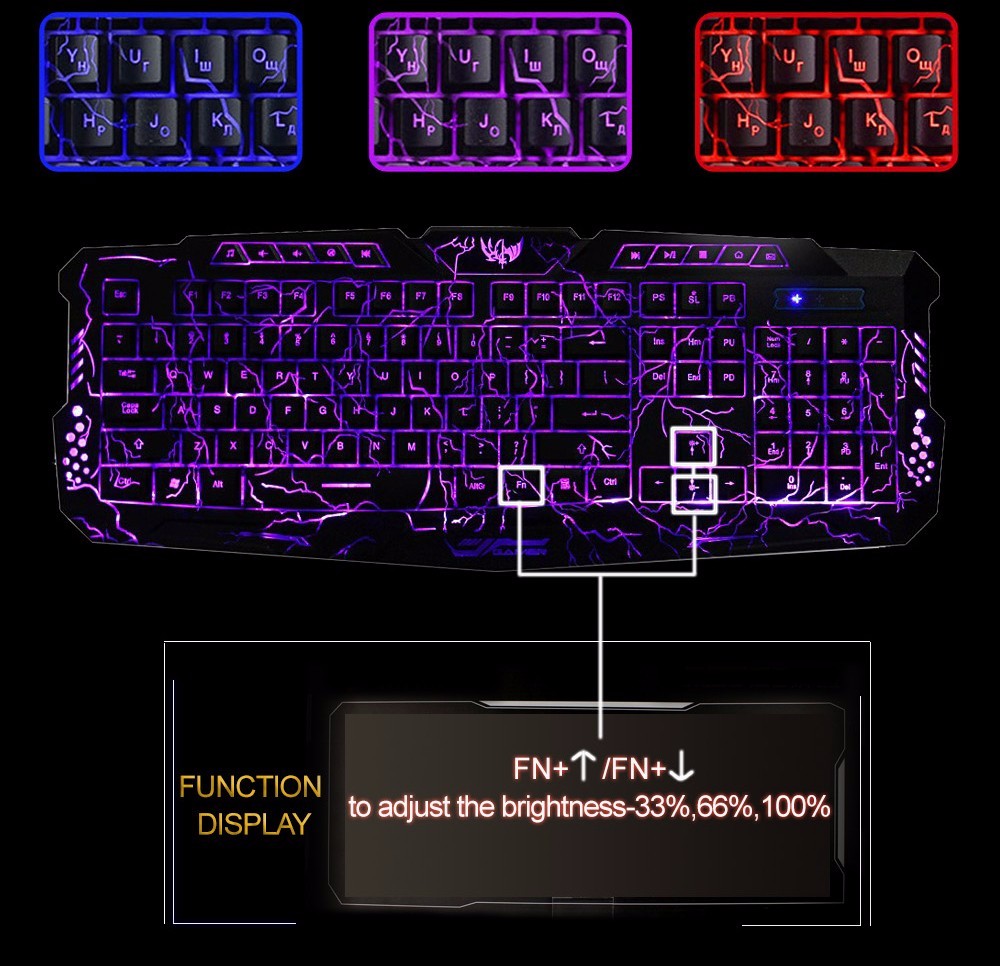 Backlight Gaming Keyboard